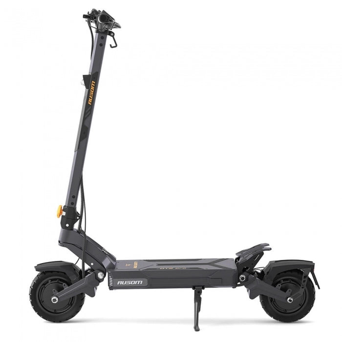 Składana hulajnoga elektryczna Ausom DT2 Pro, 2*1100W, 68km/h, bateria 52V 23,4Ah, wykorzystuje technologię podwozia lotniczego