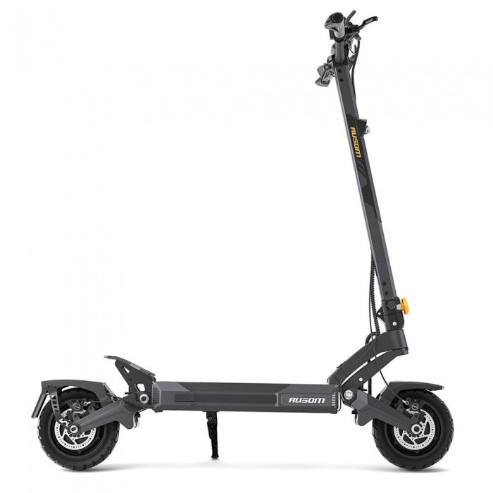 Składana hulajnoga elektryczna Ausom DT2 Pro, 2*1100W, 68km/h, bateria 52V 23,4Ah, wykorzystuje technologię podwozia lotniczego
